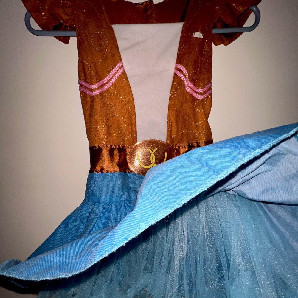 Cowgirl Costume side 3-4t